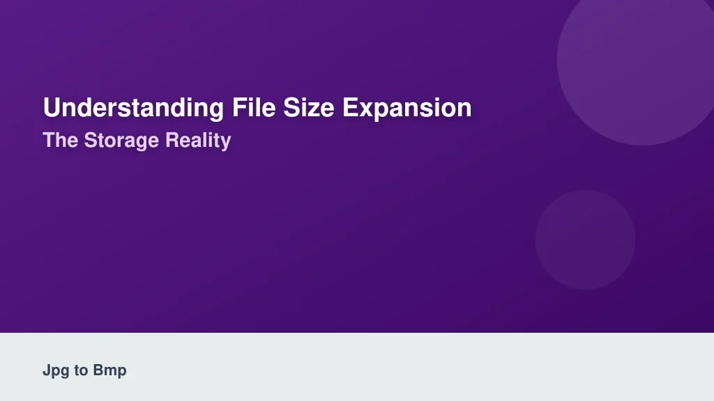 Understanding File Size Expansion: The Storage Reality