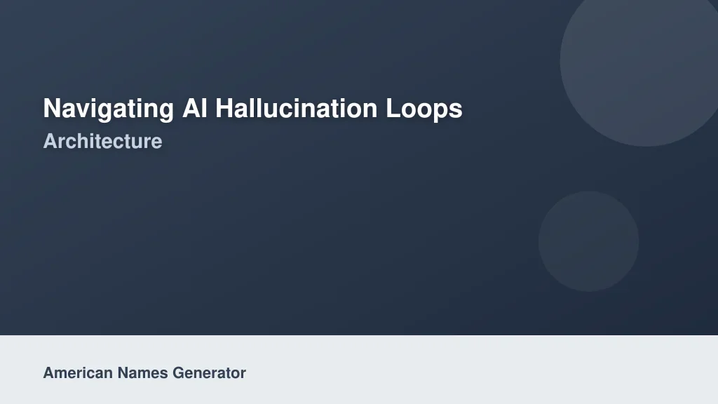 Navigating AI Hallucination Loops and Bad Tool Architecture