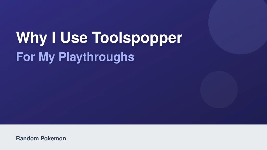 Why I Use This Tool for My Playthroughs