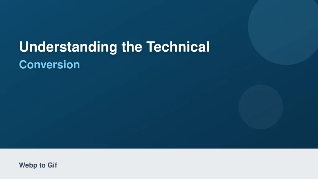 Understanding the Technical Constraints of Conversion