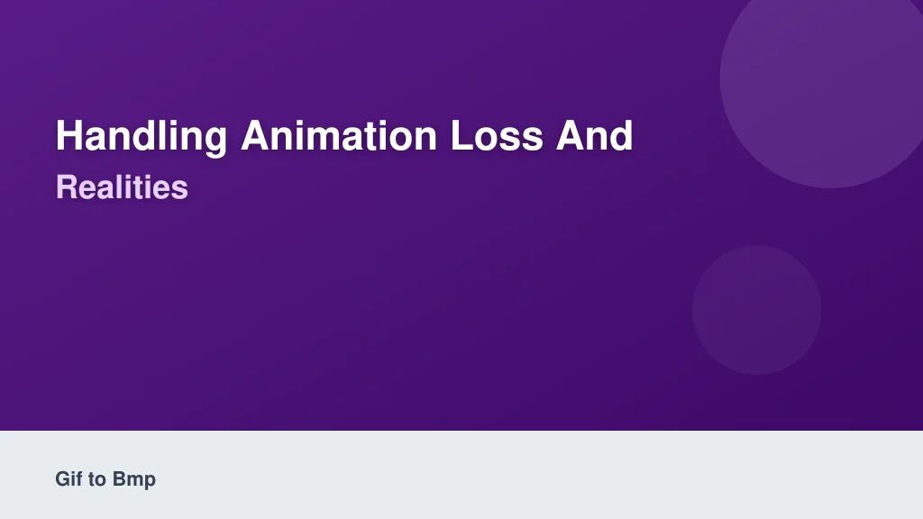 Handling Animation Loss and Multi-Frame Realities